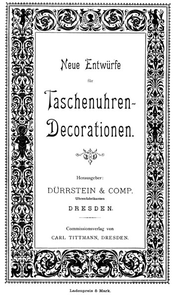 Dürrstein 1892 Entwürfe